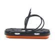 Lampa gabarit 124x49, LED, contur iluminat, cu suport, galbena, W198 1399 Was