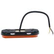 Lampa gabarit 124x49, LED, cu semnalizare, contur iluminat, suport, galbena, W198 1420 Was