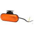Lampa gabarit 124x49, LED, cu semnalizare, contur iluminat, suport, galbena, W198 1420 Was