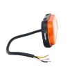 Lampa gabarit 124x49, LED, cu semnalizare, contur iluminat, suport, galbena, W198 1420 Was