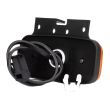 Lampa gabarit 125x60, LED, cu suport, galbena, FT-075Z+K, Fristom
