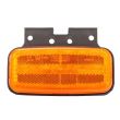 Lampa gabarit 125X60, LED, cu semnalizare si suport, galbena, FT-080+K Fristom