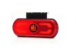 Lampa gabarit 134x53(71) cu suport, 20 LED-uri, rosie, cu proiectare lumina la sol, W240 1599 Was
