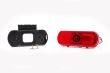 Lampa gabarit 134x53(71) cu suport, 20 LED-uri, rosie, cu proiectare lumina la sol, W240 1599 Was