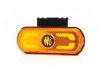 Lampa gabarit 134x53(71) cu suport, 20 LED-uri, galbena, cu proiectare lumina la sol, W240 1598 Was