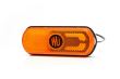 Lampa gabarit 134x53(71) cu suport, 20 LED-uri, galbena, cu proiectare lumina la sol, W240 1598 Was