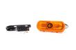Lampa gabarit 134x53(71) cu suport, 20 LED-uri, galbena, cu proiectare lumina la sol, W240 1598 Was