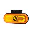Lampa gabarit 134x53(71), cu suport, 20 LED-uri, galbena, cu semnalizare si proiectare lumina la sol, W240 1597 Was 