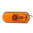 Lampa gabarit 134x53(71), cu suport, 20 LED-uri, galbena, cu semnalizare si proiectare lumina la sol, W240 1597 Was 