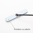 Lampa gabarit 135x23, LED, alba, 12-36V, autoadeziva, cu catadioptru, FT-065 B TAPE Fristom
