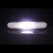 Lampa gabarit 135x23, LED, alba, 12-36V, autoadeziva, cu catadioptru, FT-065 B TAPE Fristom