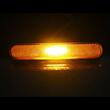Lampa gabarit 135x23, LED, galbena, 12-36V, autoadeziva, cu catadioptru, FT-065 Z TAPE Fristom