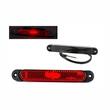 Lampa gabarit 168x23, LED, rosie, 12-36V, cu catadioptru, FT-065 C Fristom