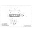 Lampa gabarit 180x45, LED, alba, Scania 4&R, LD651 Horpol