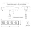 Lampa gabarit 180x45 LED, galbena, cu mufa, compatibil Scania 4&R, LD2010 Horpol
