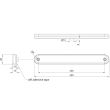 Lampa gabarit 225x28, LED, galbena, autoadeziva, 12-36V, FT-195Z Fristom