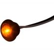 Lampa gabarit fi28, LED, incastrabila, galbena, LD 2629 Horpol
