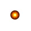Lampa gabarit fi28, LED, incastrabila, galbena, LD 2629 Horpol