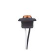 Lampa gabarit fi28, LED, incastrabila, galbena, LD 2629 Horpol