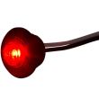 Lampa gabarit fi28, LED, incastrabila, rosie, LD 2630 Horpol
