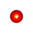 Lampa gabarit fi28, LED, incastrabila, rosie, LD 2630 Horpol
