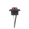 Lampa gabarit fi28, LED, incastrabila, rosie, LD 2630 Horpol