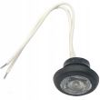 Lampa gabarit fi28, cu LED, incastrabila (fi19.6), rosie FT-074C Fristom