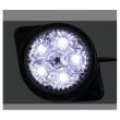 Lampa gabarit fi60, LED, alba, cu suport cu urechi, 24V, 1467
