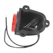 Lampa gabarit 78x93, bec, rosie, pentru spate, W25S 456C Was