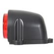 Lampa gabarit 78x93, bec, rosie, pentru spate, W25S 456C Was