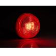 Lampa gabarit fi80, LED, rosie, 12-30V, FT-060 C Fristom