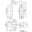 Lampa gabarit 90mm, 3 functii, set, W140 1080 L/III + 1080 P/III Was