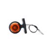 Lampa gabarit brat 60mm, Led NEON, galben cu rosu, stanga-dreapta, W74.2A LOGO 2260/II Was 