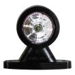 Lampa gabarit cu brat drept 88mm, FT-009-A, LED, alb-rosie, dispersor fi66, 12-36V Fristom