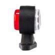 Lampa gabarit cu brat drept 90mm, fi58mm, bec, alb-rosie, FT-033-A Fristom 