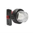 Lampa gabarit brat 105mm, LED, Old School, alb-rosu, Formplas BK69476