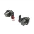Lampa gabarit brat 105mm, LED, fumurie, Old School, alb-rosu, FR0117 Formplas BK79000