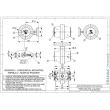 Lampa gabarit cu brat 107mm, LED, Old School LD 2588 Horpol
