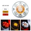 Lampa gabarit brat, 110mm, LED, 12-24V, cercel oglinda, alb-galben-rosu, YZ-0