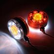 Lampa gabarit brat, 110mm, LED, 12-24V, cercel oglinda, alb-galben-rosu, YZ-0