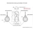 Lampa gabarit 113mm, LED, 513BC Was
