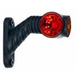 Lampa gabarit cu brat oblic 45°, 125mm, LED, 3 functii, alb-rosu-galbena, stanga, LD2181 Horpol