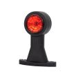 Lampa gabarit cu brat drept, 130mm, LED, alb-rosie, 12-36V, FT-009-B Fristom