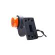 Lampa gabarit brat 149mm, cotit la 90°, galben cu rosu, LED Neon, dreapta, W74.4 LOGO 2263 P/II WAS