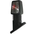 Lampa gabarit cu brat oblic 45°, 145mm, LED, alb-rosie, 12-24V ANS