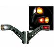 Lampa gabarit cu brat oblic 45°, 185mm, LED, 12-24V, alb-galben-rosu,TYJ 05-015