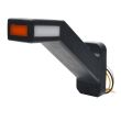 Lampa gabarit 185mm, LED, 3 functii, cu  semnalizare, stanga, W168.11.1 1448L Was