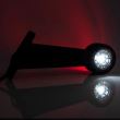 Lampa gabarit cu brat 195mm, oblic 45°, LED, alb-rosie, 12-36V, FT-009-E Fristom