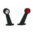 Lampa gabarit cu brat 195mm, oblic 45°, LED, alb-rosie, 12-36V, FT-009-E Fristom