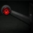Lampa gabarit cu brat 195mm, oblic 45°, LED, alb-rosie, 12-36V, FT-009-E Fristom